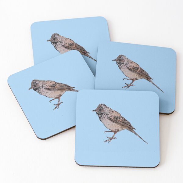 Item preview, Greater Whitethroat Black Alternate Design  designed and sold by designsasstultd.