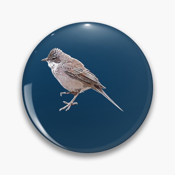 Item preview, Greater Whitethroat White Alternate Design  designed and sold by designsasstultd.