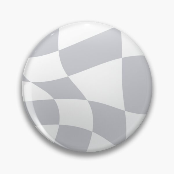 Item preview, Grey and White Distorted Checkerboard designed and sold by ZedColors.