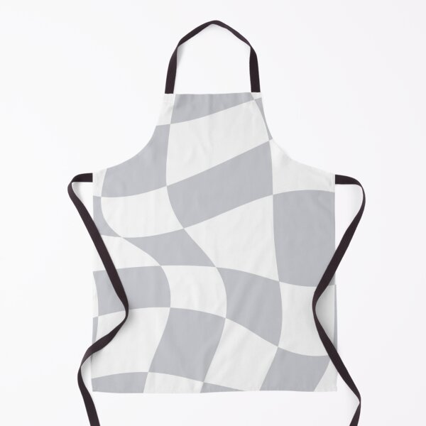 Item preview, Grey and White Distorted Checkerboard designed and sold by ZedColors.