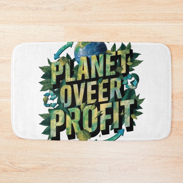 Item preview, Planet Over Profit designed and sold by Trending Art.