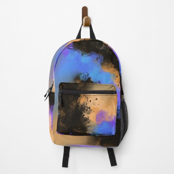 Item preview, Free Falling - Blue Purple Orange Abstract designed and sold by Joey Santiago.