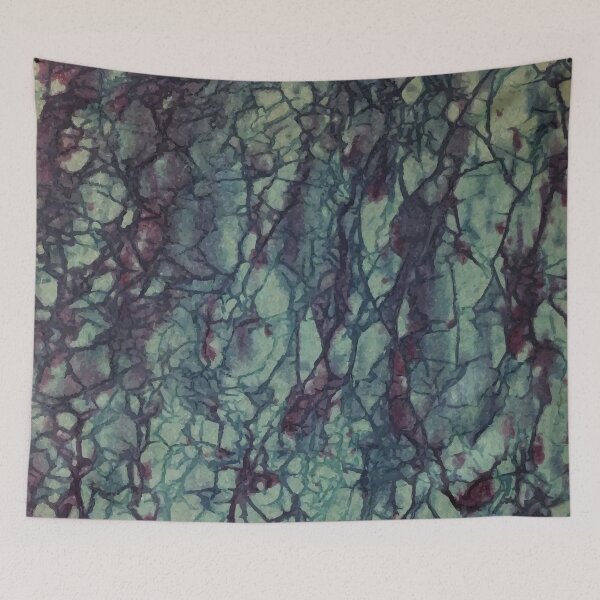 Item preview, Vintage Marbled Book Endpaper designed and sold by newnouveau.