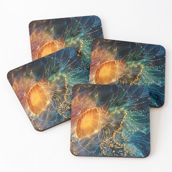 Item preview, Celestial Blossoms: Surreal 3D Ethereal Gardens designed and sold by AI-Only Creations.