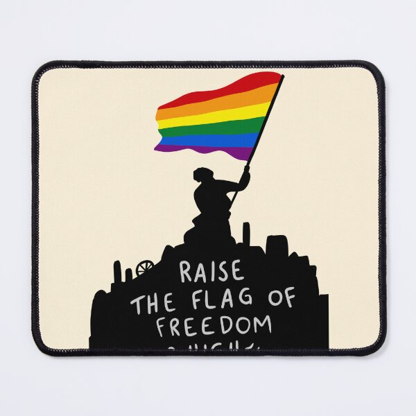 Item preview, Les Mis Barricade - Pride Flag designed and sold by byebyesally.