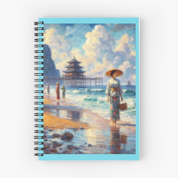Item preview, Japanese Beach Scene designed and sold by Remnant2000.