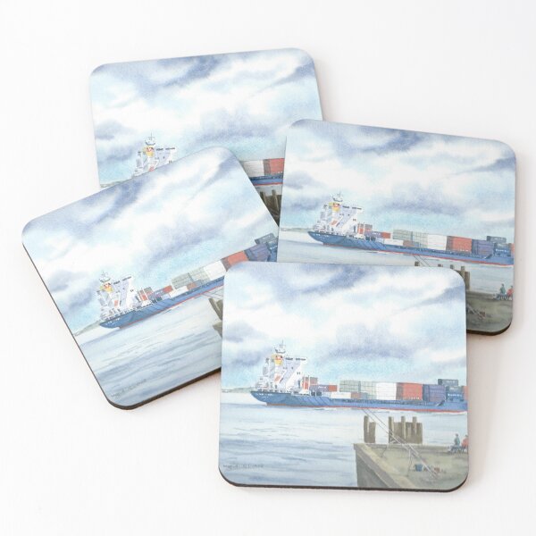 Item preview, Passing Portishead Pier designed and sold by ingridslatter.