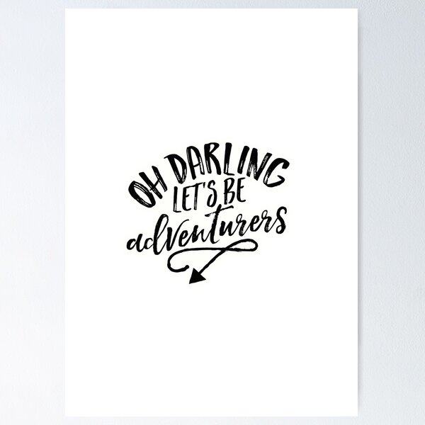 Item preview, Oh darling let's be adventures designed and sold by Made-by-Gus.
