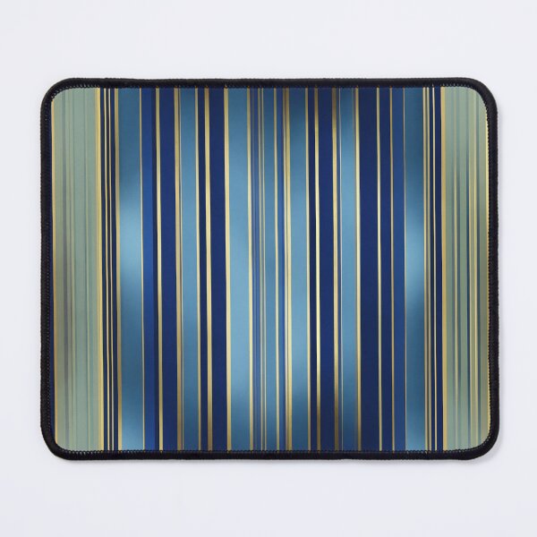 Item preview, Retro Striped background in blue and gold designed and sold by Julia Rudens.