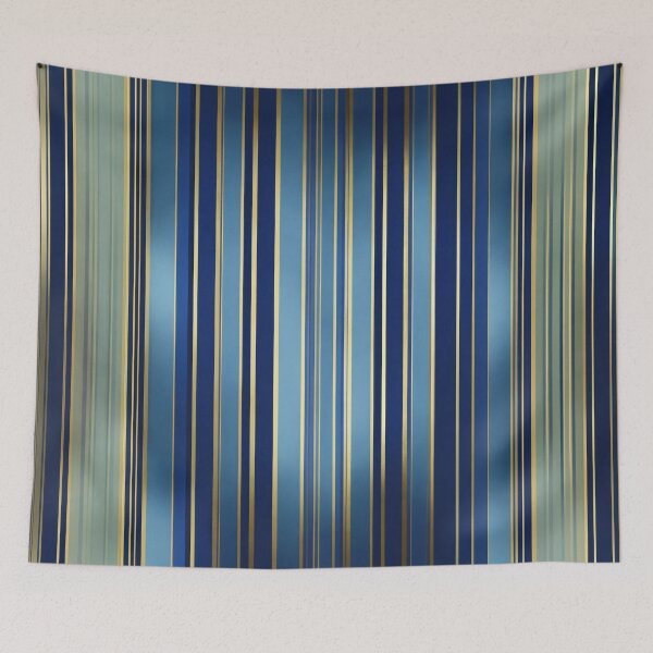 Item preview, Retro Striped background in blue and gold designed and sold by Julia Rudens.