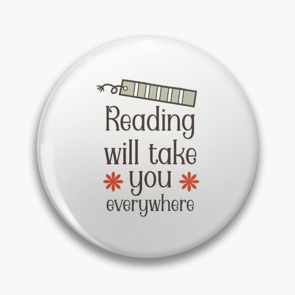 Item preview, Reading will take you everywhere designed and sold by Made-by-Gus.