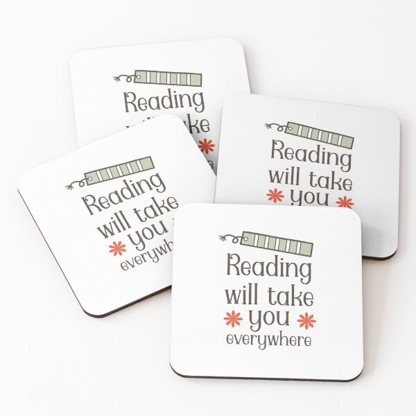 Item preview, Reading will take you everywhere designed and sold by Made-by-Gus.
