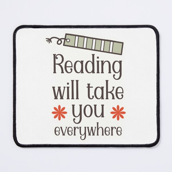 Item preview, Reading will take you everywhere designed and sold by Made-by-Gus.