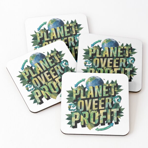 Item preview, Planet Over Profit designed and sold by Trending Art.