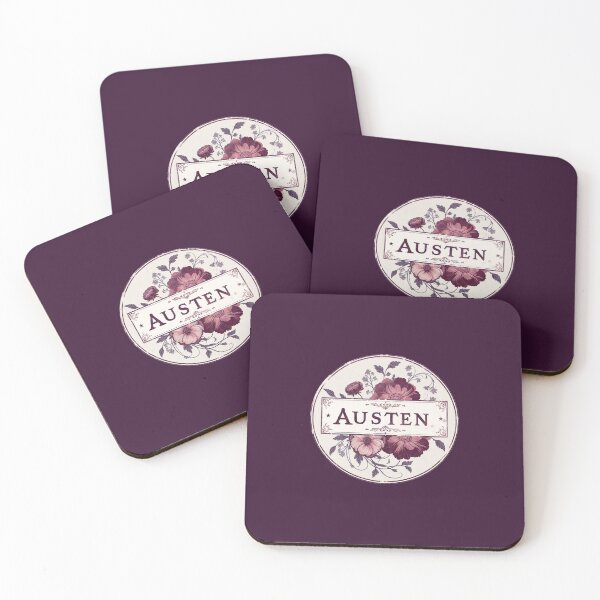 Item preview, Jane Austen | Elegant Victorian Literature Seal for Book Lovers designed and sold by litchick1977.