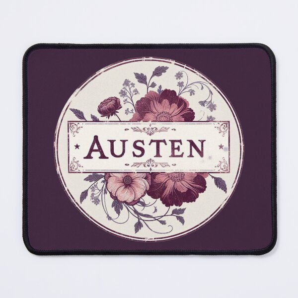 Item preview, Jane Austen | Elegant Victorian Literature Seal for Book Lovers designed and sold by litchick1977.