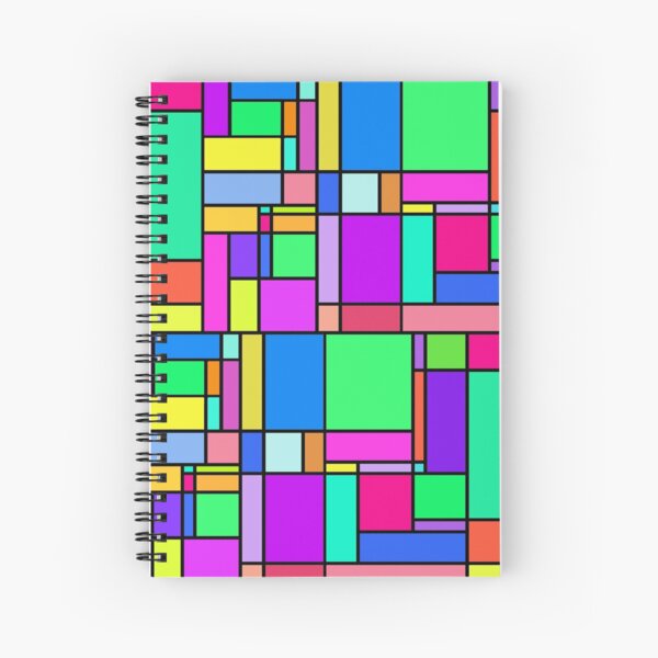 Item preview, colorful geometric square vector pattern designed and sold by lepetitjuif.