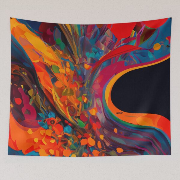 Item preview, Nonrepresentational Art Floral Print - dePace' designed and sold by mrpropcake.