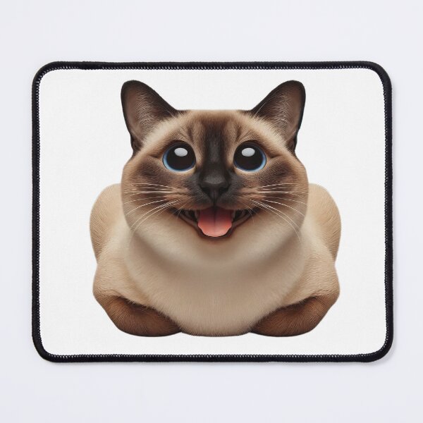 Item preview, Siamese Cat Laughing designed and sold by FunnySiamese.