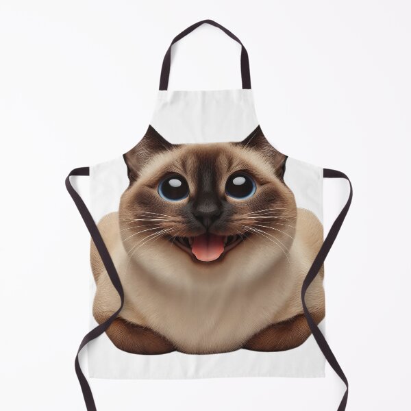 Item preview, Siamese Cat Laughing designed and sold by FunnySiamese.