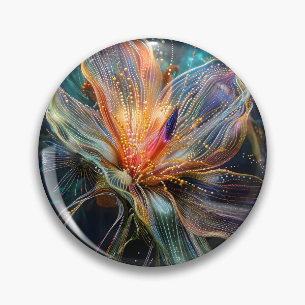 Item preview, Floral Symphony: Surreal 3D Blossom designed and sold by AI-Only Creations.