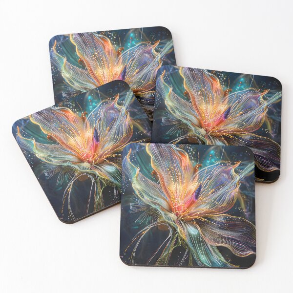 Item preview, Floral Symphony: Surreal 3D Blossom designed and sold by AI-Only Creations.