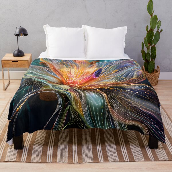Item preview, Floral Symphony: Surreal 3D Blossom designed and sold by AI-Only Creations.