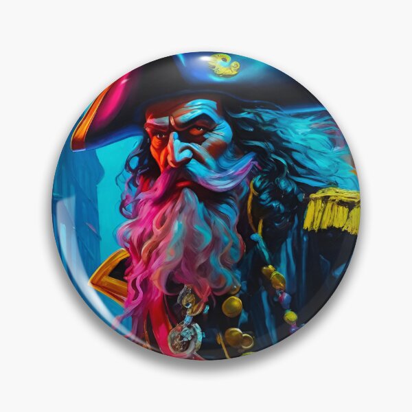 Item preview, Neon Pirate designed and sold by MatrixTattoo.