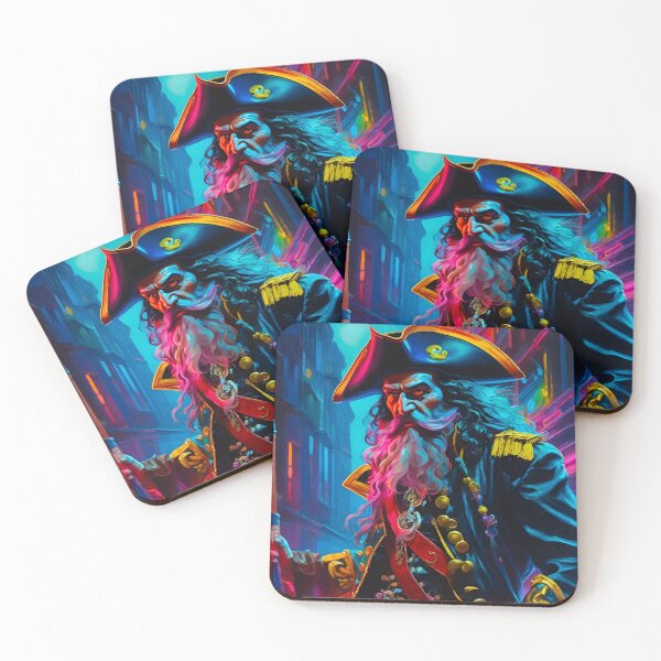 Item preview, Neon Pirate designed and sold by MatrixTattoo.