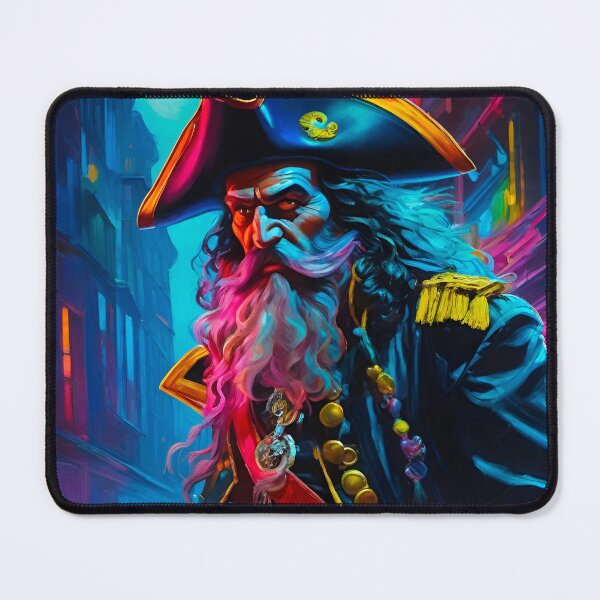 Item preview, Neon Pirate designed and sold by MatrixTattoo.