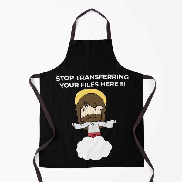 Item preview, Jesus Christ Stop transferring your files here designed and sold by GeekStorie.