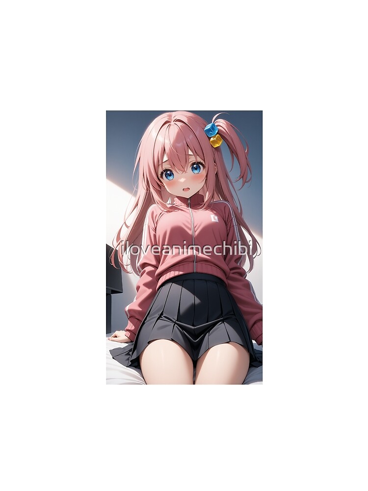 Aperçu 5 sur 5. T-shirt graphique avec l'œuvre Hitori Gotou Fanart créée et vendue par iloveanimechibi.