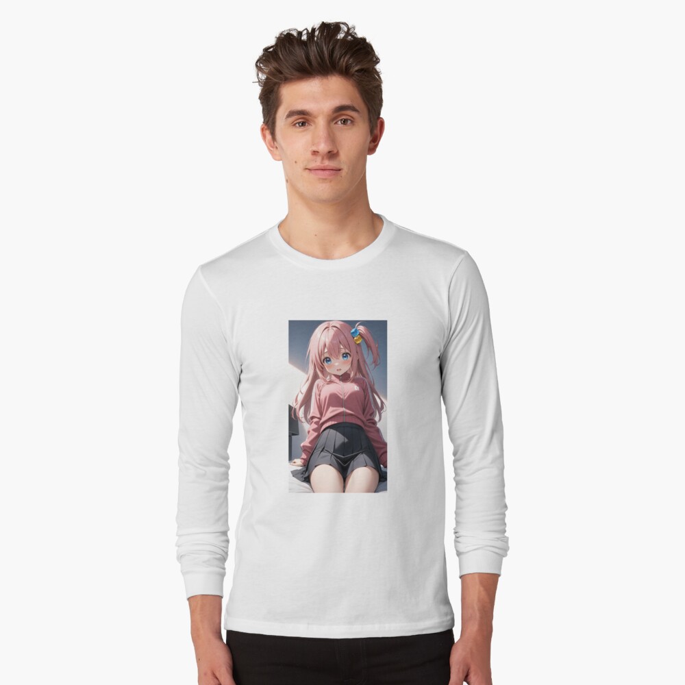 Item preview, T-shirt manches longues designed and sold by iloveanimechibi.