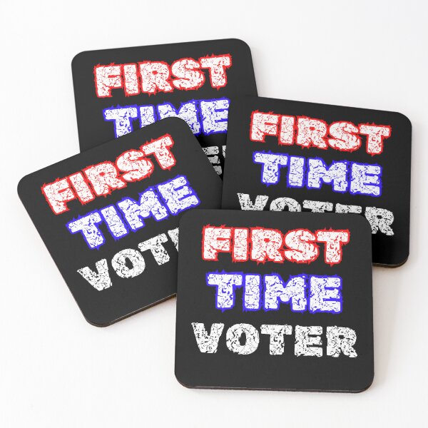 Item preview, First Time Voter Patriotic Election Shirt designed and sold by Taans-Creation.