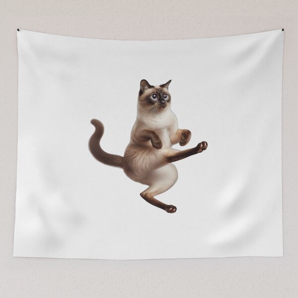 Item preview, Siamese Cat Dance designed and sold by FunnySiamese.
