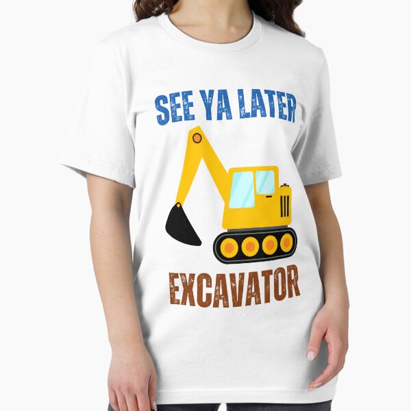 Artikel-Vorschau von See Ya Later Bagger Digger Kinder Kleinkind Jungen, designt und verkauft von thebest-2studio.