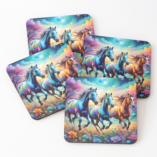Item preview, Horses running free designed and sold by Magixa.