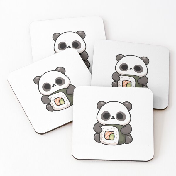 Item preview, Panda with Sushi designed and sold by UmbrellaStudio1.