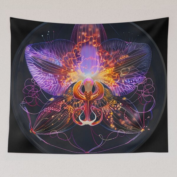 Item preview, Magnolia Dreams: Surreal 3D Blossom designed and sold by AI-Only Creations.