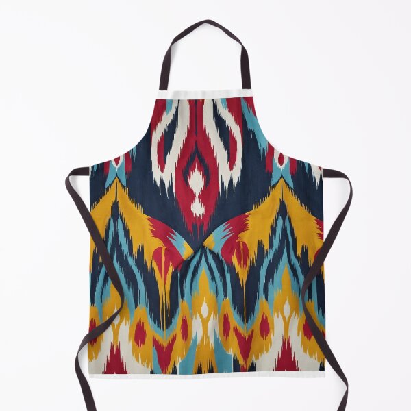 Item preview, This captivating image takes us on a vibrant ikat journey pattern00001 designed and sold by Wannaprasert.