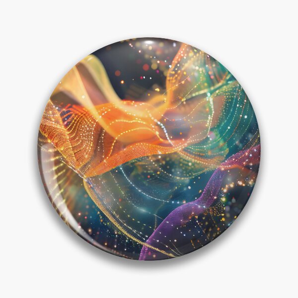 Artikelvorschau, Kosmische Kaskade: Surrealer 3D-Nebel entworfen und verkauft von AI-Only Creations.