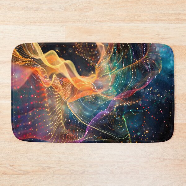 Item preview, Cosmic Cascade: Surreal 3D Nebula designed and sold by AI-Only Creations.