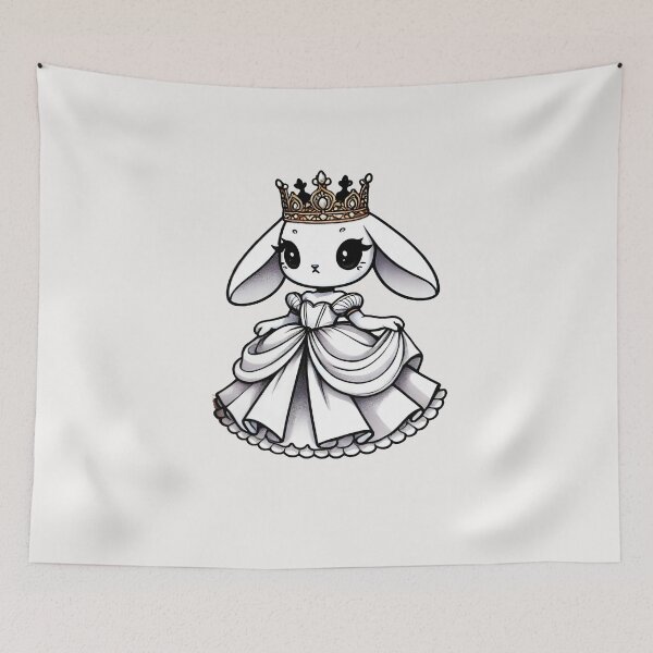 Item preview, princess bunny designed and sold by creativechaster.