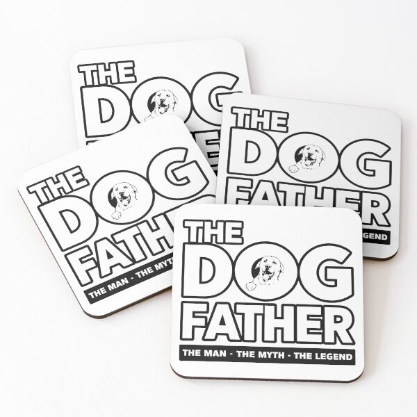 Item preview, The Dog Father The Man The Myth The Legend designed and sold by Haji  Kamora.