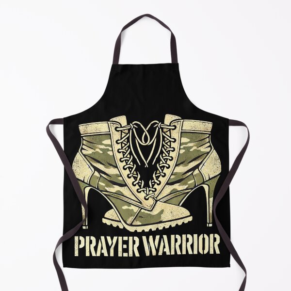Item preview, Camo Heels Prayer Warrior Religious Woman Church Service designed and sold by Chmielayka.