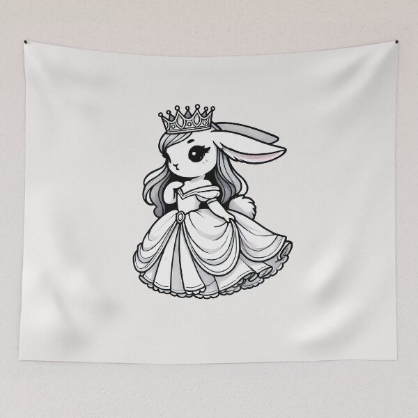 Item preview, princess bunny designed and sold by creativechaster.