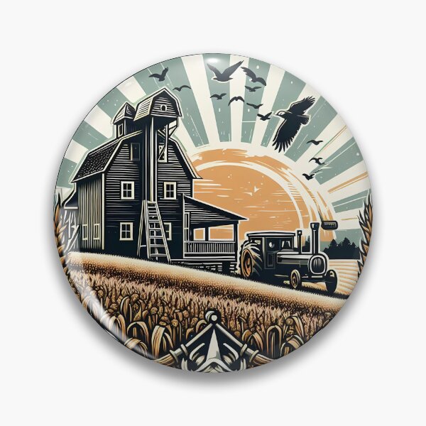 Item preview, Vintage David Brown Tractor Silhouette designed and sold by VaskarPaul.