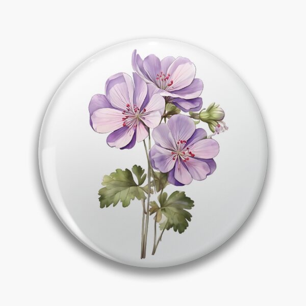 Item preview, Wild Geranium (Geranium maculatum) designed and sold by HOMETOWN86.
