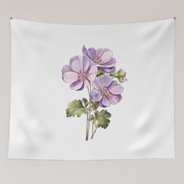 Item preview, Wild Geranium (Geranium maculatum) designed and sold by HOMETOWN86.