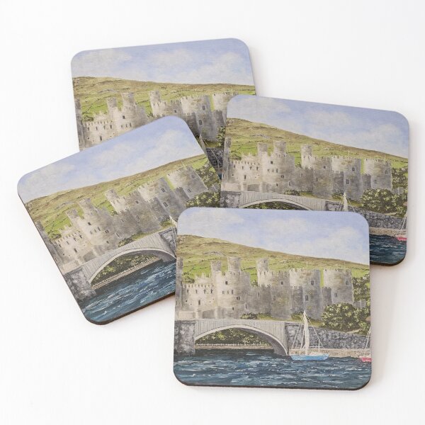 Item preview, Conwy Castle, Wales designed and sold by mrsctlandscapes.